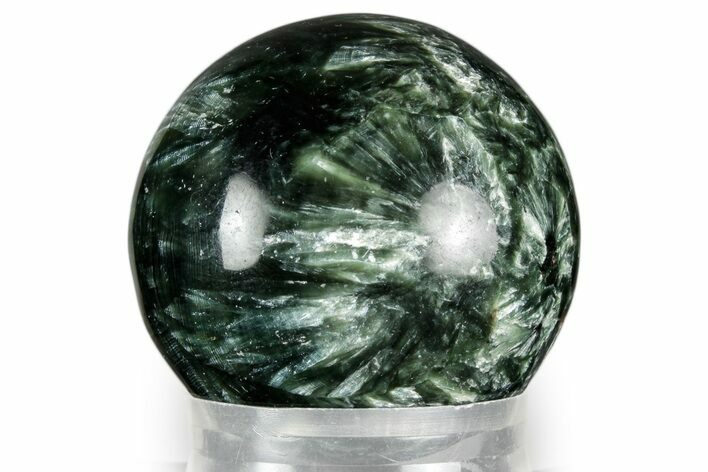 Polished Seraphinite Sphere - Siberia #352166